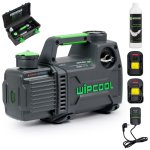 Zestaw dwustopniowa pompa 2F2BRK, walizka, konwerter, adaptery Makita i Bosch